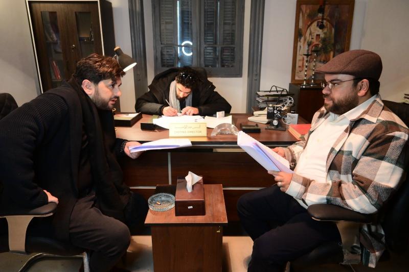 بالصور.. كواليس أول يوم تصوير مسلسل ”كشف مستعجل” لمصطفي خاطر ومحمد عبد الرحمن