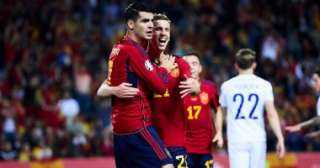 تصفيات يورو 2024.. إسبانيا تتفوق على النرويج بهدف أولمو