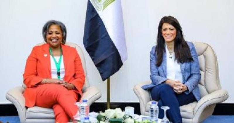 وزيرة التعاون تبحث مع مسؤول أمريكى إجراءتت تطوير دور البنك الدولى