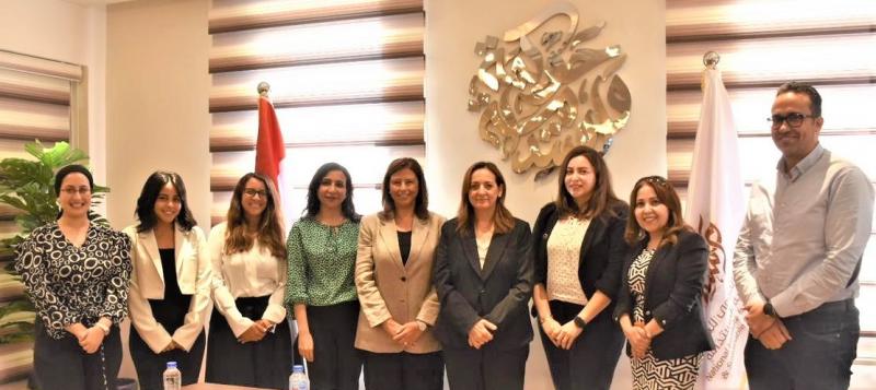 المعهد القومي للحوكمة والتنمية المستدامة ومؤسسة إي أف چي للتنمية الاجتماعية يبحثان أوجه التعاون الثنائي المستقبلي