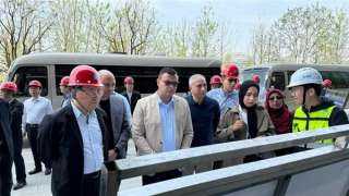 وزير الإسكان يتفقد أعمال إنشاء مركز أبحاث شركة عالمية بمدينة شنجهاي الصينية