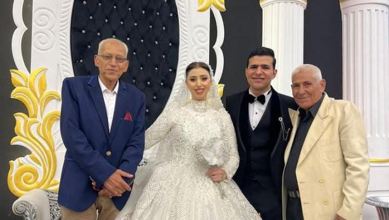 زفاف « إسراء الوكيل  » و « أحمد مرعي » في ليلة ساحرة جمعت الأحباب