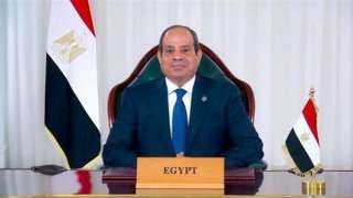 الرئيس السيسي يؤكد حرص مصر على تعزيز التعاون مع الصين بمختلف المجالات