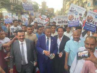 محمد حمزه مرشح ”القائمة الوطنية من أجل مصر” ومرشحي ”مستقبل وطن” بالإسكندرية يواصلون جولاتهم بسيدي جابر والرمل