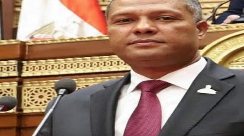 النائب محمد حمزة، عضو مجلس الشيوخ، وأمين العمل الجماهيري بحزب مستقبل وطن بالإسكندرية