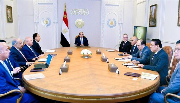الرئيس السيسى يؤكد أهمية تعزيز التعاون مع «سكاتك» و«صنجرو» بمجال الطاقة المتجددة