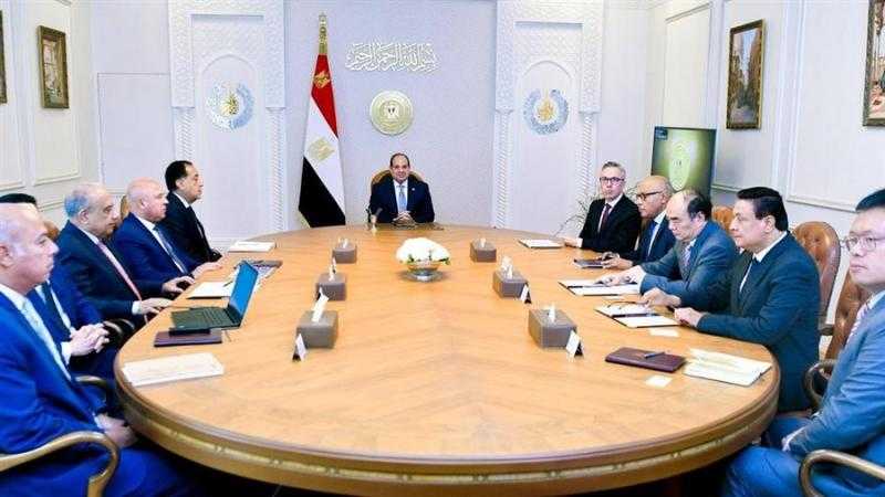 الرئيس السيسى يؤكد أهمية تعزيز التعاون مع «سكاتك» و«صنجرو» بمجال الطاقة المتجددة
