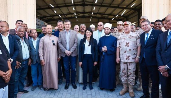 بمشاركة رئيس بنك QNB مصر.. 3 وزراء يسلمون 40 منتفعًا مشروعات زراعية بجنوب سيناء