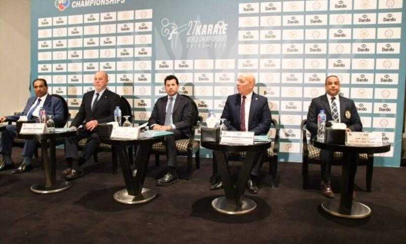 وزير الشباب والرياضة يعلن تفاصيل بطولة العالم للكاراتيه بعد غياب 37 عامًا عن مصر
