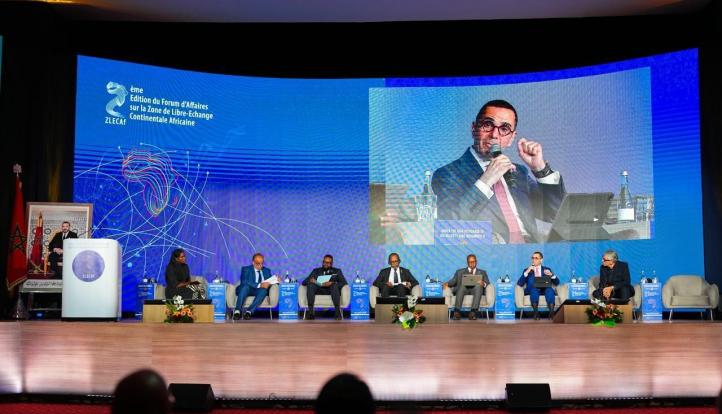 وزير الاستثمار يشارك ب ”منتدى أعمال منطقة التجارة الحرة القارية الأفريقية” بمدينة مراكش المغربية