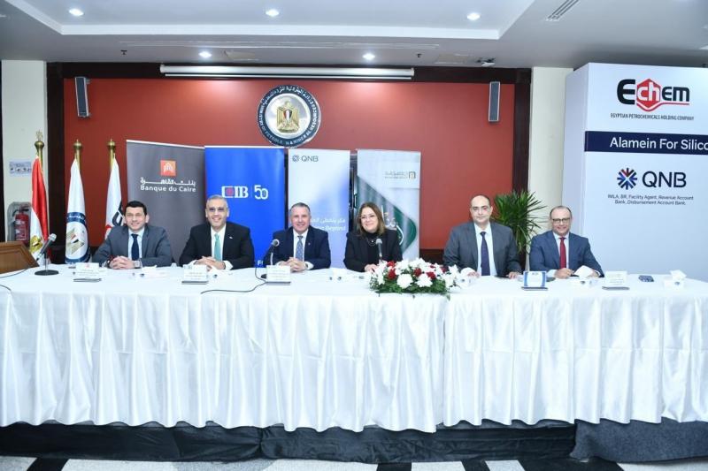 تحالف مصرفي يضم QNB مصر وCIB وبنك القاهرة لتمويل مشترك بقيمة 140 مليون دولار أمريكي لشركة العلمين لمنتجات السيليكون