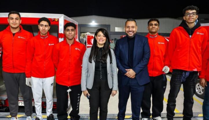 وزيرة التخطيط تشهد افتتاح أكبر مركز فرز آلي بالشرق الأوسط لشركة “بوسطة”