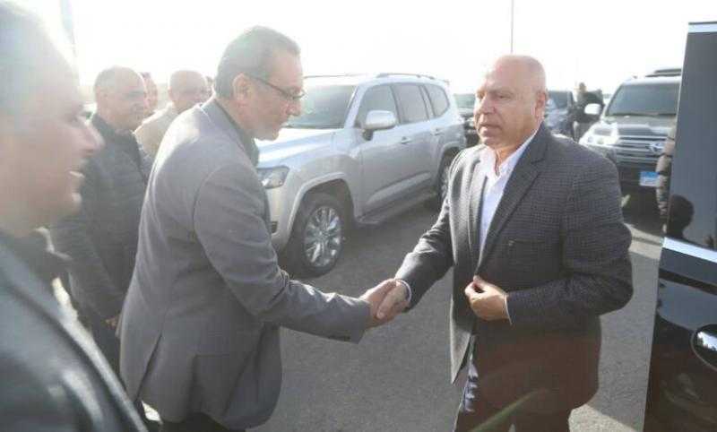 وزير النقل يتفقد مشروع تطوير الطريق الدائري الإقليمي