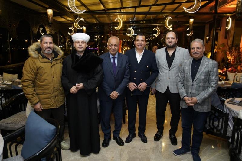 نجوم الفن والإعلام في سحور د. محمود دبور والمهندس ناجي الحناوي