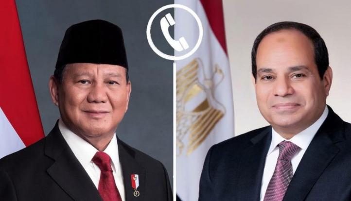 السيسي يتلقى اتصالًا من رئيس إندونيسيا لبحث تطورات الشرق الأوسط وتعزيز العلاقات الثنائية