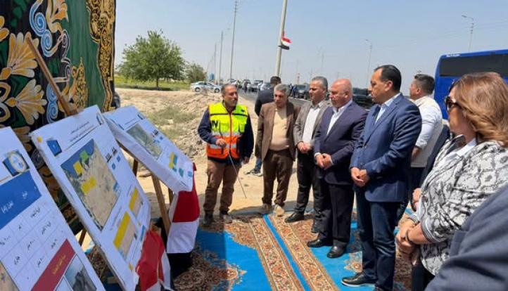 “مدبولي” يتفقد تطوير طريق كمين المثلث- جلبانة- بالوظة ضمن حياة كريمة