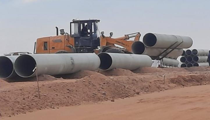 وزيرة الإسكان تتابع موقف تنفيذ مشروعات المرافق والطرق بالمناطق الصناعية في أكتوبر الجديدة