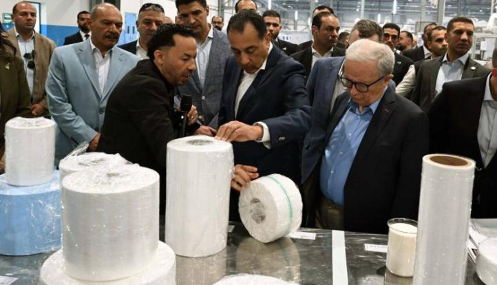 رئيس الوزراء يفتتح مصنع “مودرن هايجينك” باستثمارات 100 مليون دولار