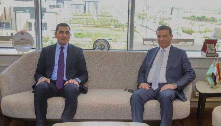 وزيرا “الزراعة” و”الشباب والرياضة” يبحثان تعزيز التعاون المشترك