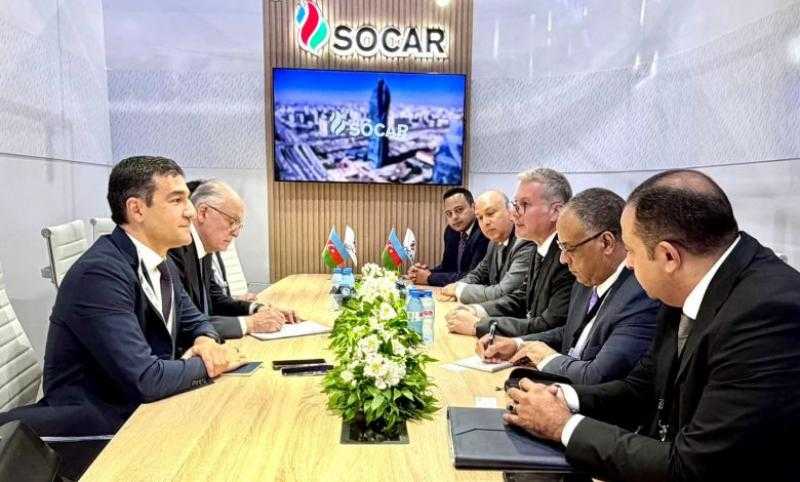 وزير البترول يبحث مع “سوكار” الأذربيجانية تعزيز شراكة استراتيجية طويلة الأجل في قطاع البترول والغاز