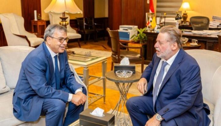 محافظ البنك المركزي المصري يبحث مع نظيره التونسي أوجه التعاون المشترك بين الجانبين