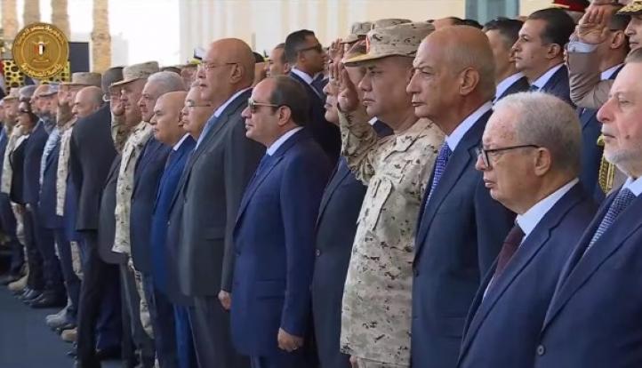 السيسي يشهد استعراض إمكانيات الدولة لمواجهة الأزمات والكوارث