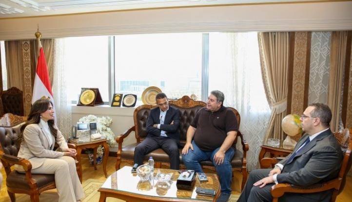 وزيرة الإسكان تبحث مع رئيس مؤسسة GTO العالمية تعزيز التعاون في تسويق المشروعات العقارية