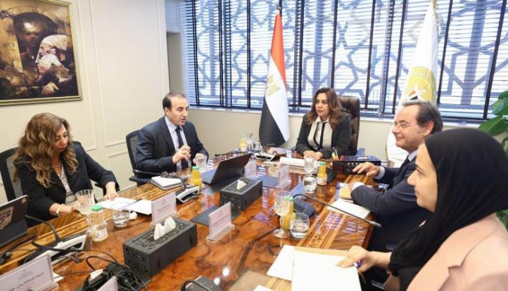 وزيرة التنمية المحلية تبحث مع «الأمم المتحدة» آليات إنشاء الصندوق المصري لحماية الشعاب المرجانية