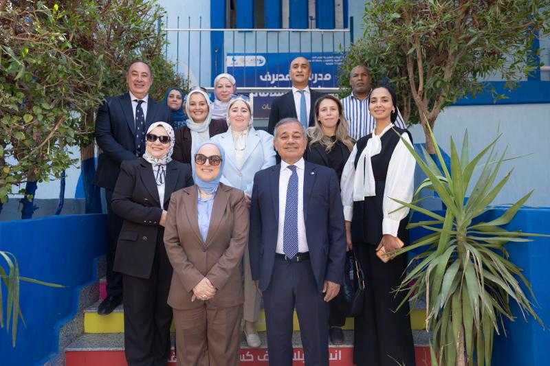 ”مصرف أبو ظبي الإسلامي - مصر ADIB-Egypt” يفتتح مدرسة ”مصرف أبو ظبي الإسلامي بالنزهة الجديدة” عقب تطويرها