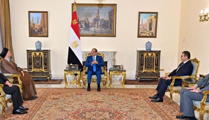 السيسي يستقبل عمار الحكيم لبحث تطورات المنطقة والأوضاع في العراق والقضية الفلسطينية
