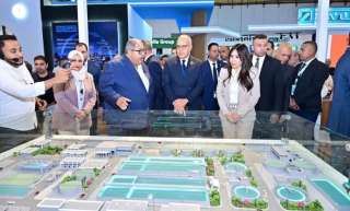 وزيرا الإسكان والري يتفقدان أحدث تكنولوجيات المياه والصرف الصحي بمعرض IWWI 2026